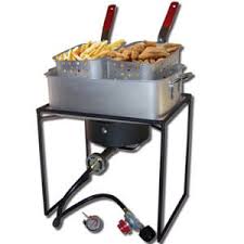 A fan circulates hot air at high speed. Best Outdoor Deep Fryer Propane Gas Review July 2021