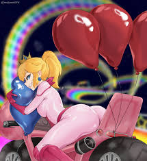 Peachs balloons by DeepSpace - Hentai Foundry