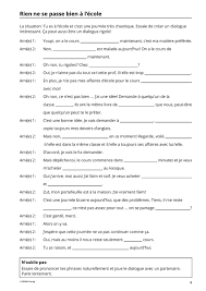 Translations of the phrase n'est pas bien from french to english and examples of the use of n'est pas bien in a sentence with their translations: Sekundarstufe Unterrichtsmaterial Franzosisch Sprechen Und Erzahlen Dialoge Rien Ne Se Pass Bien A L Ecole 1 2 Lernjahr