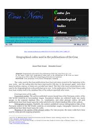 Pembunuhan adalah suatu tindakan untuk menghilangkan nyawa seseorang dengan cara yang melanggar hukum, maupun yang tidak melawan hukum. Pdf Geographical Codes Used In The Publications Of The Cesa