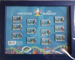 Dublin and bilbao bin originally dey as host cities but miss out on hosting games after dem no dey able to guarantee spectator attendance. Euro 2020 Host City 12 Pins Collection Official Product Badges Commemorative Euro 2020 Euro 2021