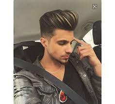 20 Cool And Trendy Hairstyles For Men With Pictures Men Hair Highlights Hair Styles Boys Colored Hair