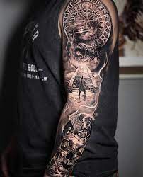 If you desire a tattoo based on viking heritage, then you have two paths to follow. Artist Liam Tatoolife Tattooideas Tatootime Eternalink Tattoo Viking Tattoo Sleeve Viking Tattoos For Men Viking Warrior Tattoos