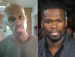 50 cent lost a significant amount of weight to play a football player battling cancer (picture: Things Fall Apart Star 50 Cent Releases Photos Of Shocking 50 Pound Weight Loss For New Film New York Daily News