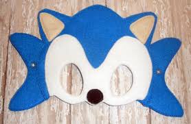 Sonic Mask Sonic Birthday Parties Sonic Birthday Sonic Party