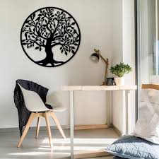 Metal wall sculptures, abstract canvases, custom signs, and more add. Beautiful Tree Metal Wall Art Sculpture To Decor Your Living Room Mastercut