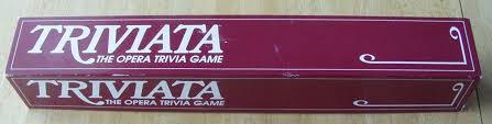 If you paid attention in history class, you might have a shot at a few of these answers. Triviata The Opera Trivia Game Board Game Boardgamegeek