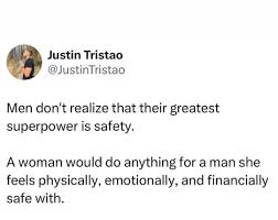 Justin Tristao @JustinTristao Men don't realize that their ...
