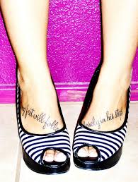 Minimalist foot tattoo design with fine line and no colors. Foot Name Tattoo Ideas