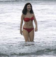 Check spelling or type a new query. Lorde In New Zealand Beach In A Red Bikini Lorde Daily Mail Celebrity Red Bikini