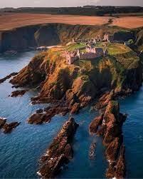 Visitscotland On Instagram Dunnottar Castle From Above A Sight That Ll Make You Fall In Love Brilliant Shot By Scotland Castle Best Of Scotland Castle