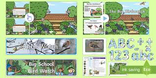 Dk's rspb pocket garden birdwatch is a compact guide to garden birdwatching and making your garden more attractive to birds. Big Schools Bird Watch Resource Pack Teacher Made