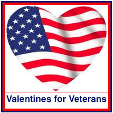 Valentines For Veterans Family Eguide Military Valentines Homemade Valentines Day Cards Sent Valentine