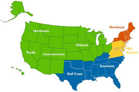 Image Of United States Map Outlining Various Regions Northwest Pacific Midwest Intermountain Northwest Mid At Study History United States Map Map Outline