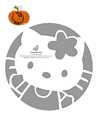 Maybe you would like to learn more about one of these? Hello Kitty Pumpkins Free Printable Stencils