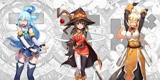 Kono Subarashii Sekai Ni Shukufuku Wo Megumin Chomusuke Aqua Konosuba Darkness Konosuba Collage Anime Anime Girls Witch H Hd Wallpaper Wallpaper Anime