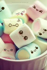 This Cute Marshmallow Picture Lights Up My Day Wallpaper Iphone Cute Cute Marshmallows Cute Wallpaper For Phone