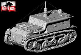 Michigan Toy Soldier Company : First to Fight - First to Fight French  Renault YS Command Tank