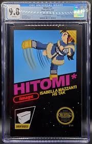 Hitomi 1 CGC 9.8 Image. Shortboxed Exclusive. Forstner Variant. Nintendo  homage | eBay