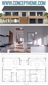 House Plan Ch538 Contemporary Beach House Modern Beach House Beach House Floor Plans