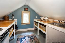 a cozy lock tender's cottage along the