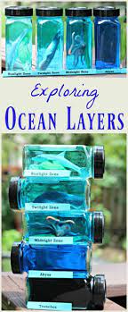 Whether you are playing a visit to the beach or setting up an under the sea theme in the classroom, ocean this diy treasure chest for toddlers is made using recycled household materials! Ocean Zones For Kids Layers Of The Sea Science Project Science Activities For Kids Fun Science Science Projects For Kids