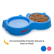 Cat Bowls Set Of Silicone Food Automaticcatfeeder Kitten Food Bowl Cat Feeder Automatic Cat Feeder