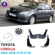 Request a dealer quote or view used cars at msn autos. Mudguards For Toyota Corolla E120 E130 2000 2001 2002 2003 2004 2005 2006 Car Accessories Fender Mudflaps Guard Splash Flaps Mud Mudguards Aliexpress