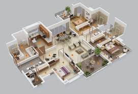 Why Do We Need 3d House Plan Before Starting The Project Apartment Floor Plans 3d House Plans Bedroom House Plans