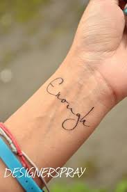 Thin Letters Tattoos Enough Tattoo Tattoo Quotes
