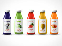 Download Transparent Plastic Juice Bottle Psd Mockup Psd Mockups