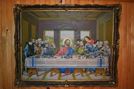 A fost realizată pentru patronul său, ducele ludovico sforza din milano. Cina Cea De Taina Pictata De Nemeth I Tablou De Cucoe El Ioan