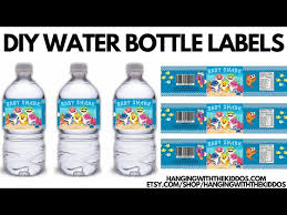 Why not throw in some free downloads. How To Make Diy Water Bottle Labels Using Canva Personalized Water Bottle Label Templates Youtube