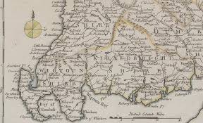 Map Southern Scotland Thomas Conder Alex Hogg 1795 For Sale at 1stDibs