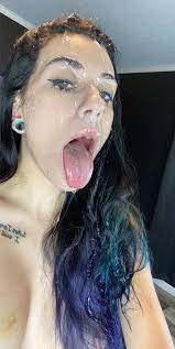 Covered in spit porn