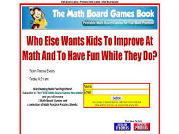 Giant list of free printable board games, organized by subject! The Math Board Games Book Printable Math Games Video Dailymotion