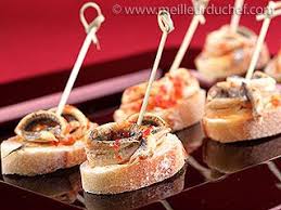 Tapas Aux Anchois Marines Recette Recettes De Tapas Recette Anchois Recette