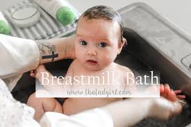 Read on for how to add a little liquid gold to your baby's bath. Breast Milk Bath Getting The Most Of Your Milk That Nd Girl