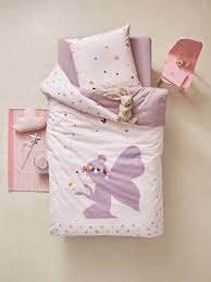 Economisez avec notre option de livraison gratuite. Parure Housse De Couette Taie D Oreiller Enfant Petite Fee Parme Vertbaudet