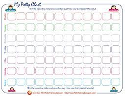 Weekly Chart Potty Training Chart Potty Training Stickers Potty Training Sticker Chart