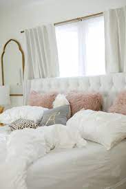 In Case You Missed It I M Sharing Cozy Details From My Bedroom With Worldmarket To Help You Update Your Home Gold Bedroom White Bedroom Design Bedroom Design