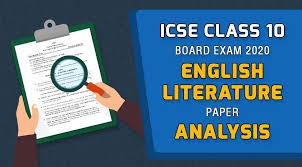 Icse Class 10 English Exam 2020 Board Paper Analysis