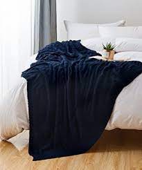 Check spelling or type a new query. Navy Blue Cotton Knit Throw Blanket For Couch Sofa Bed Home Decorative Soft Cozy Sweater Woven Fall Cable Oversize Farmhouse Goals