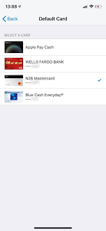 On your iphone, you can also open wallet, touch and hold a card, then drag it to the front of your cards. Change Your Default Card For Apple Pay So You Never Have To Choose During Checkout Ios Iphone Gadget Hacks