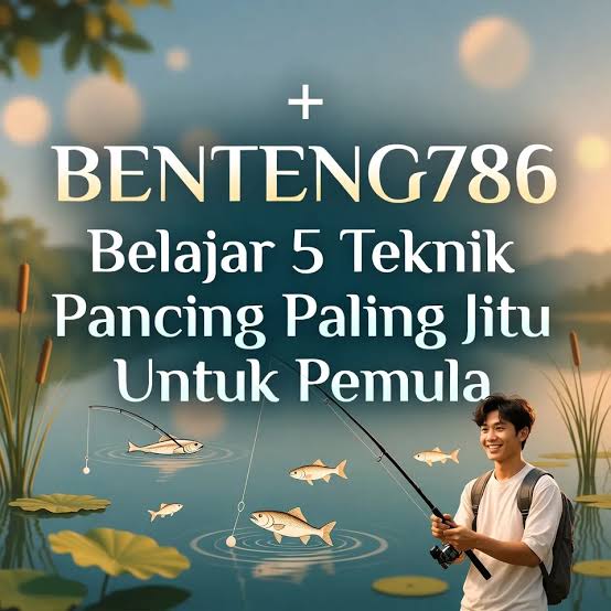 BENTENG786 | Panduan Belajar 5 Teknik Pancing Paling Jitu Untuk Pemula