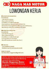 Museum geologi bandung adalah salah satu museum yang ada di bandung yang beralamat di jalan diponegoro no. Lowongan Kerja Naga Mas Motor Bandung Maret 2021 Info Loker Bandung 2021