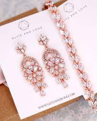 Pin On Wedding Bridal Jewelry For Brides Bridesmaids