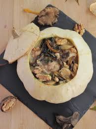 Patissons Farcis Au Poulet Et Aux Champignons Des Sous Bois Recette Patisson Recettes De Cuisine Recette Patisson Farci