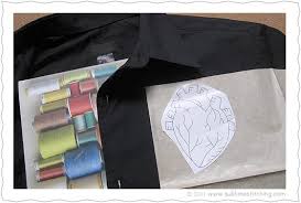 How to transfer an embroidery pattern on dark fabric with transfer paper. How To Make Embroidery Patterns On Dark Fabrics Sublime Stitching