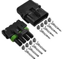 4 Way Weatherpack Connector Kit 16-14 Ga |IN Stock @ Prowireusa.com